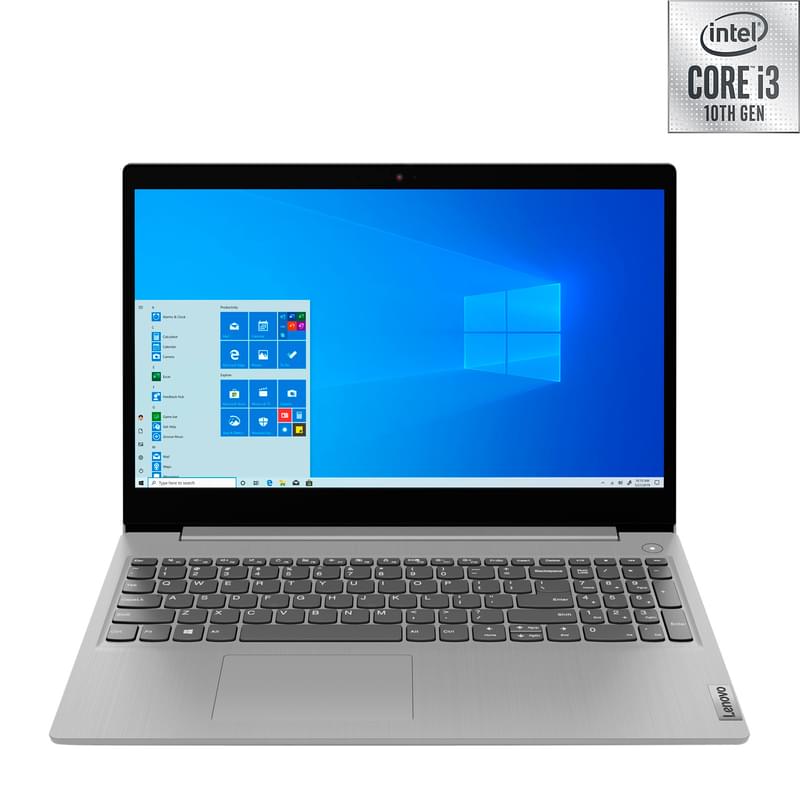 Ноутбук Lenovo IdeaPad 3 i3 1005G1 / 4ГБ / 1000HDD / 15.6 / Win10 / (81WE005YRK) - фото #0, Technodom.kz