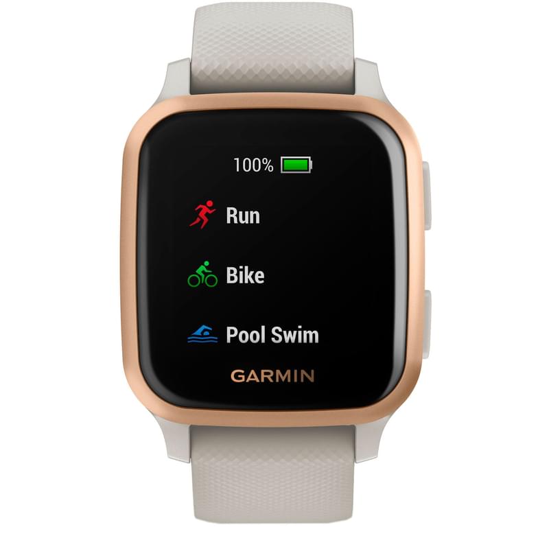 Смарт-часы Garmin Smart Watch Venu Sq Music Light Sand (010-02426-11) - фото #1, Technodom.kz
