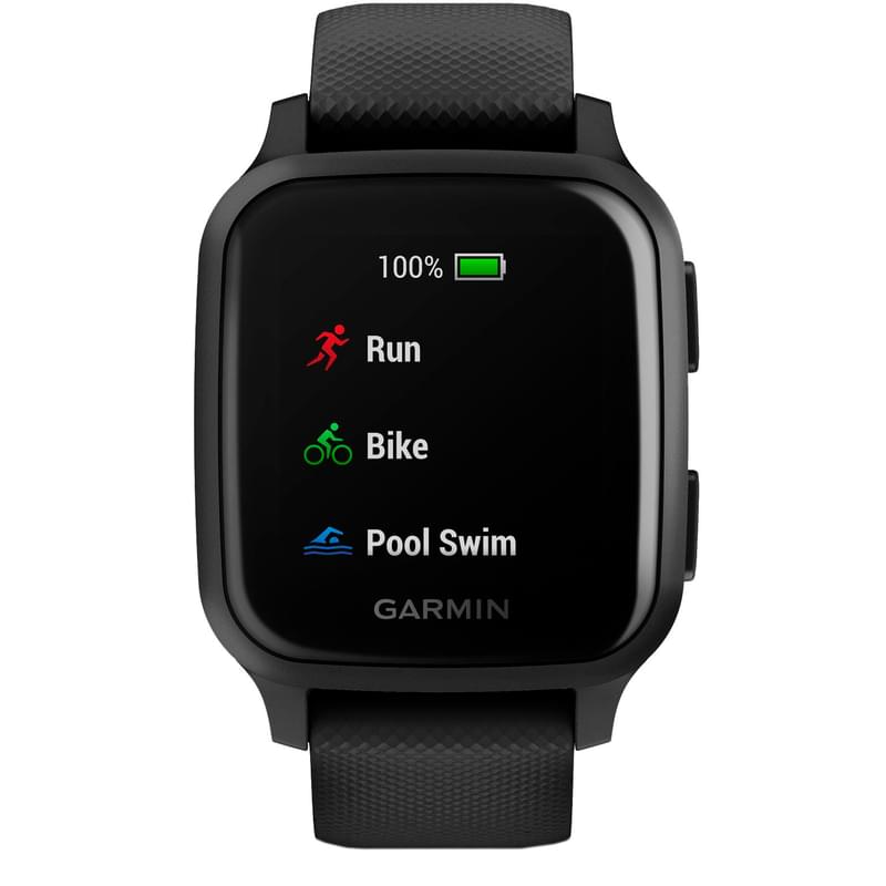 Смарт-часы Garmin Smart Watch Venu Sq Music Black (010-02426-10) - фото #1, Technodom.kz
