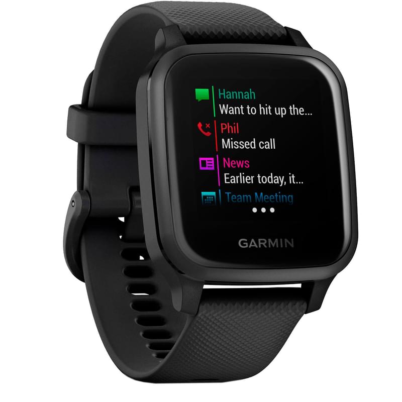Смарт-часы Garmin Smart Watch Venu Sq Music Black (010-02426-10) - фото #2, Technodom.kz