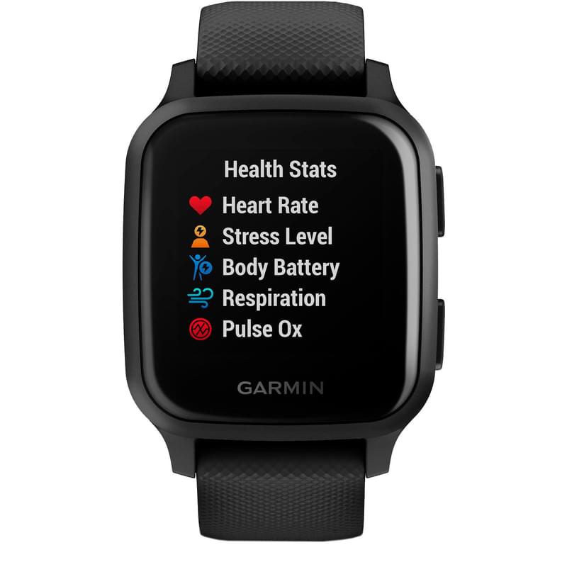 Смарт-часы Garmin Smart Watch Venu Sq Music Black (010-02426-10) - фото #3, Technodom.kz