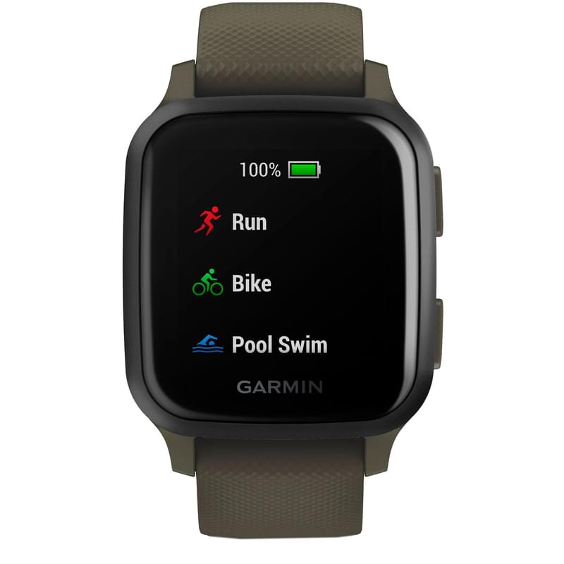 Смарт-часы Garmin Smart Watch Venu Sq Music Slate Aluminium (010-02426-13) - фото #1, Technodom.kz
