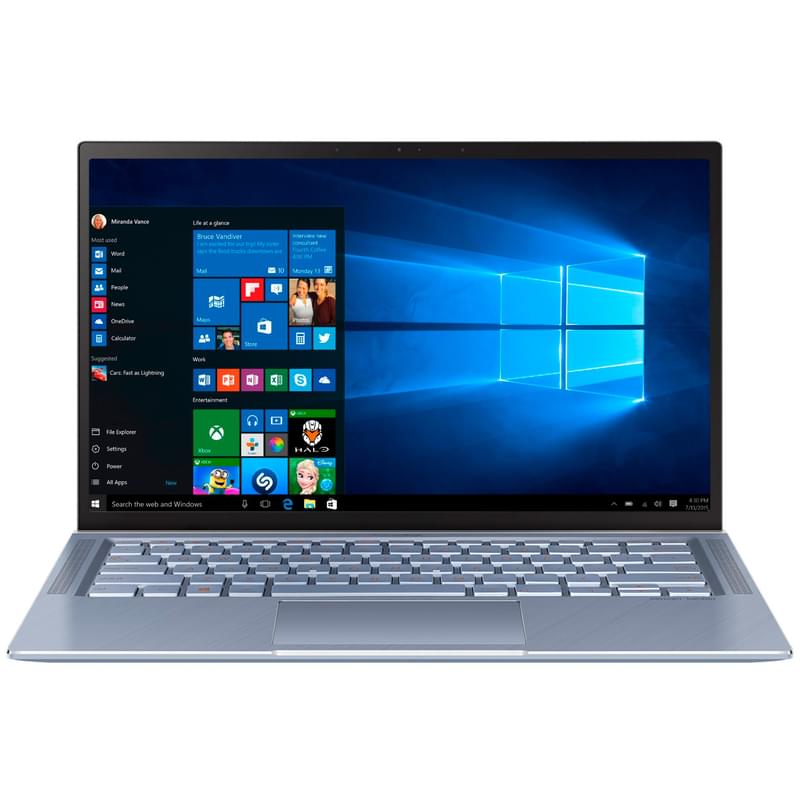 Ультрабук Asus ZenBook UM431DA Ryzen 5 3500U / 8ГБ / 256SSD / 14 /  Win10 / (UM431DA-AM010T) - фото #0, Technodom.kz