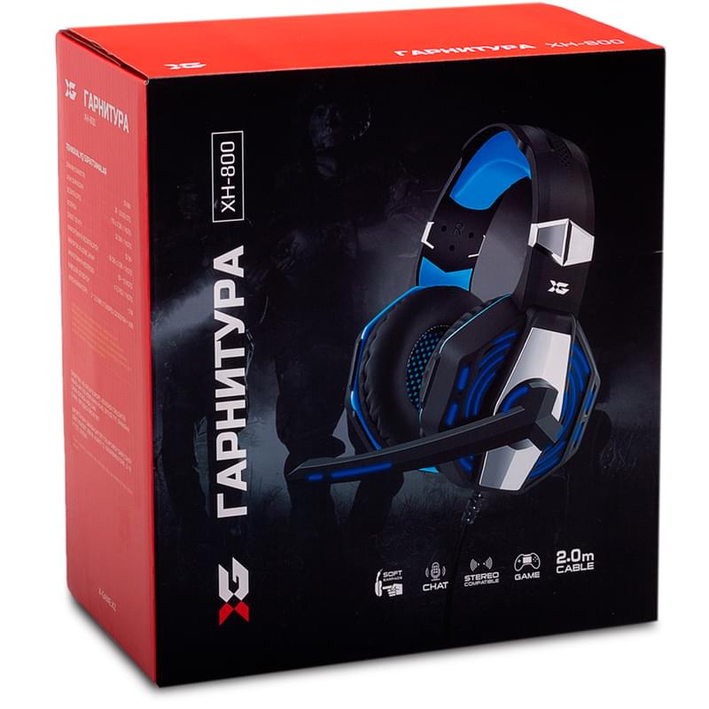 Гарнитура Накладная X-Game XH-800, Black - фото #2, Technodom.kz