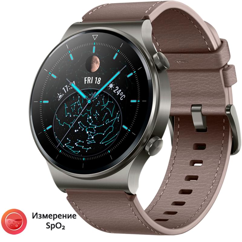 Смарт-часы HUAWEI Watch GT2 Pro Classic, Nebula Gray - фото #0, Technodom.kz