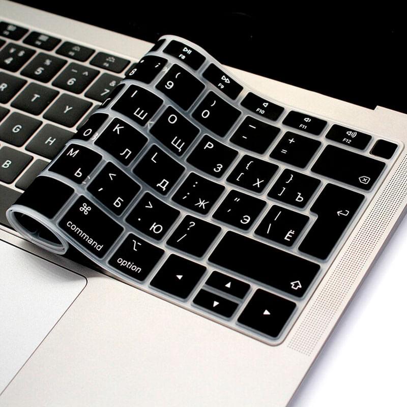 Накладка для клавиатуры MacBook Pro 13-16" Vipe, Black (VPKCMBPRO1316BLK) - фото #3, Technodom.kz