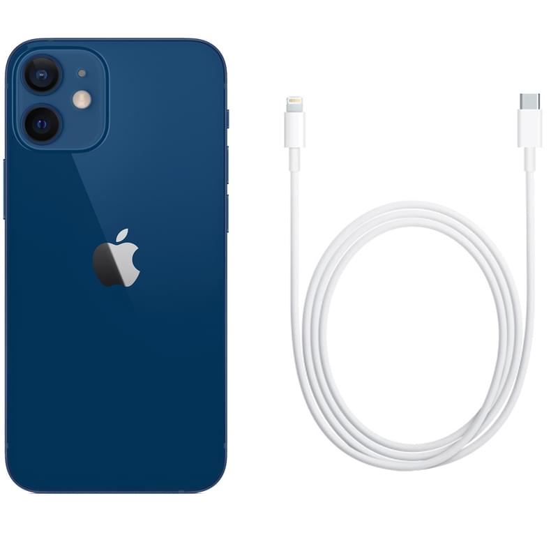 Смартфон Apple iPhone 12 mini 64GB Blue - фото #4, Technodom.kz