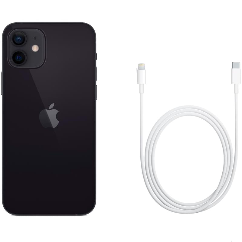 Смартфон Apple iPhone 12 4/128GB Black - фото #4, Technodom.kz