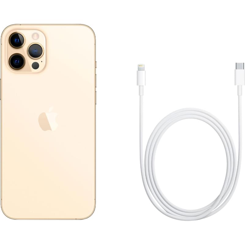 Смартфон Apple iPhone 12 Pro Max 6/512GB Gold - фото #4, Technodom.kz