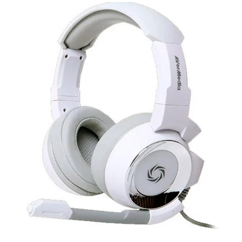 AverMedia SonicWave GH335, White (40AAGH335APM) ойын гарнитурасы - фото #0, Technodom.kz