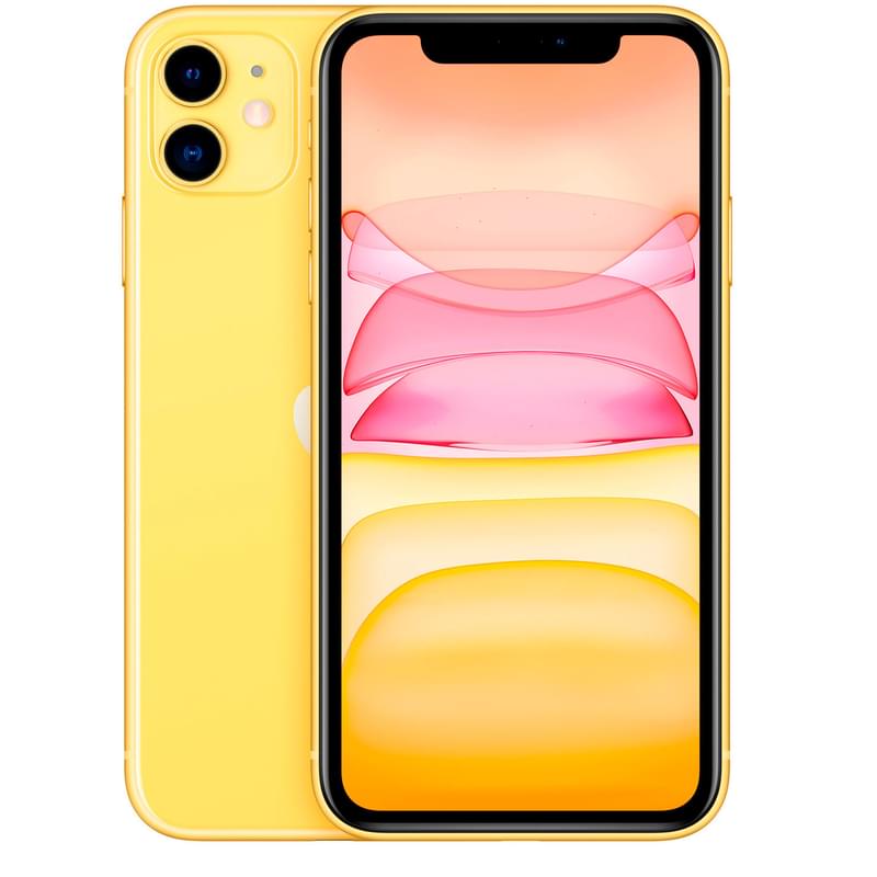 Смартфон Apple iPhone 11 4/128GB Yellow - фото #0, Technodom.kz