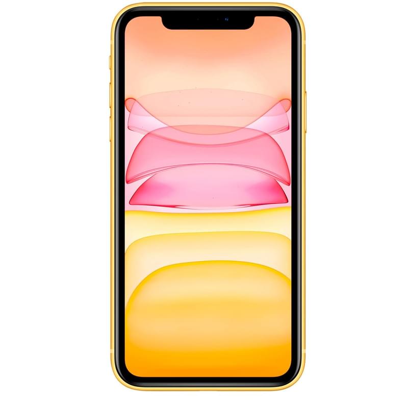 Смартфон Apple iPhone 11 4/128GB Yellow - фото #1, Technodom.kz