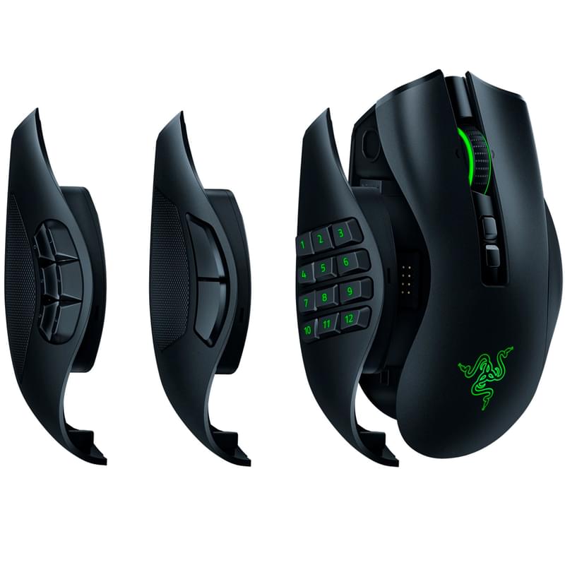 Сымсыз ойын тінтуірі USB Razer Naga Pro - фото #2, Technodom.kz