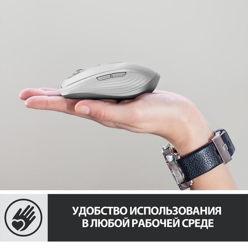 Мышка беспроводная USB/BT Logitech MX Anywhere 3, Graphite - фото #3, Technodom.kz