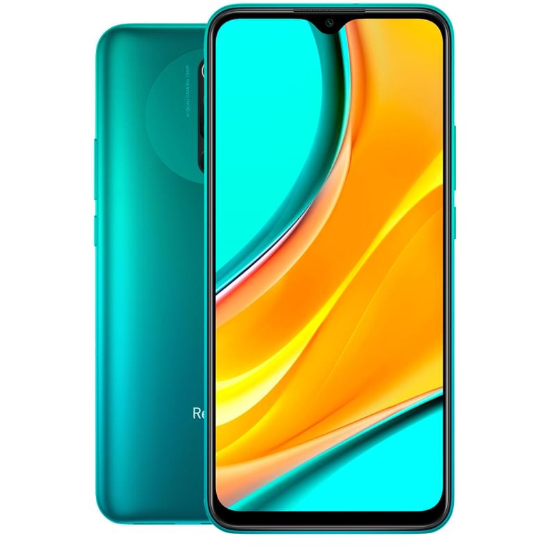 Смартфон Xiaomi Redmi 9 64GB Ocean Green - фото #0, Technodom.kz