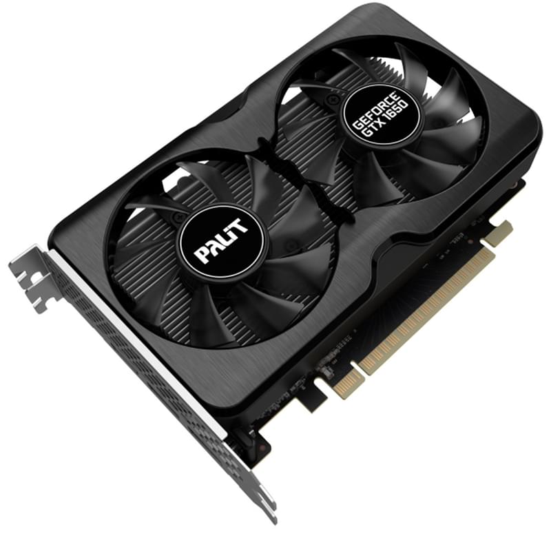 Видеокарта PALIT GTX 1650 GP 4GB 128bit/G6 (HDMI+2DP)(NE6165001BG1-1175A) - фото #1, Technodom.kz