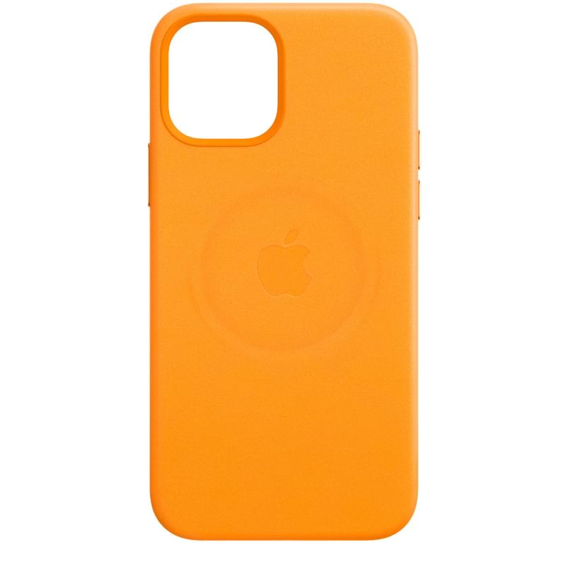 Чехол для IPhone 12 mini, Leather Case with MagSafe, California Poppy (MHK63ZM/A) - фото #5, Technodom.kz
