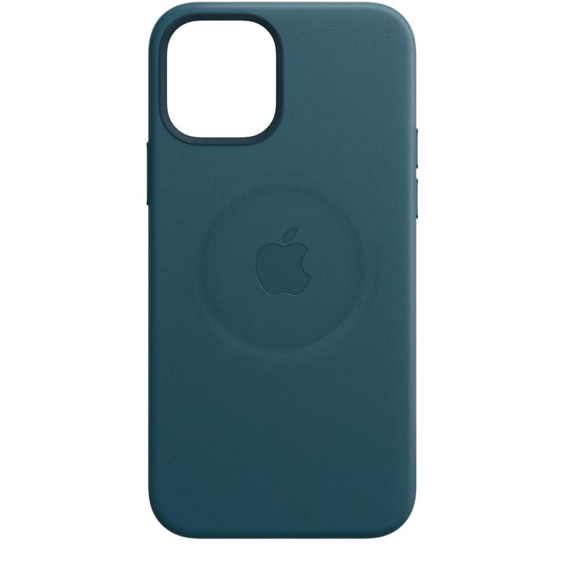Чехол для IPhone 12 mini, Leather Case with MagSafe, Baltic Blue (MHK83ZM/A) - фото #5, Technodom.kz