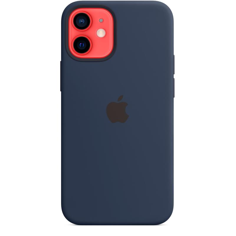 Чехол для IPhone 12 mini, Silicone Case with MagSafe, Deep Navy (MHKU3ZM/A) - фото #2, Technodom.kz
