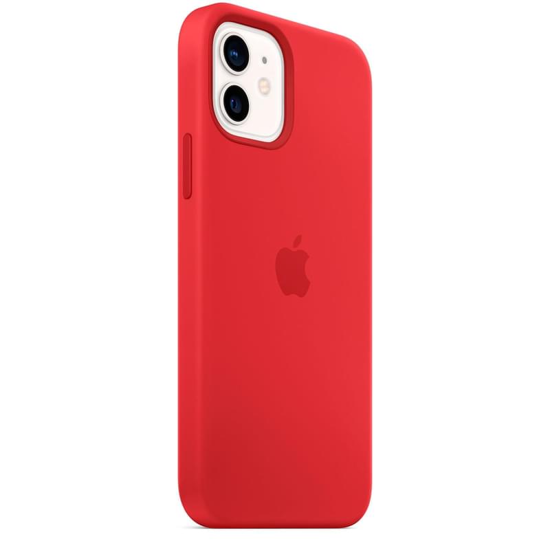 Чехол для IPhone 12/12 Pro, Silicone Case with MagSafe, Red (MHL63ZM/A) - фото #7, Technodom.kz