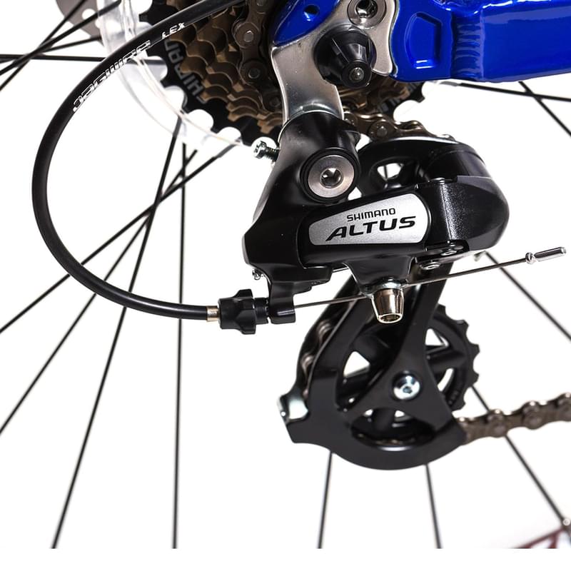 Велосипед Biwec Rock Line сине-красный, Dirt 26", 21 скр, мех. торм, рама алюм, 17'' - фото #3, Technodom.kz Велосипед Biwec Rock Line сине-красный, Dirt 26", 21 скр, мех. торм, рама алюм, 17'' - фото #3, Technodom.kz