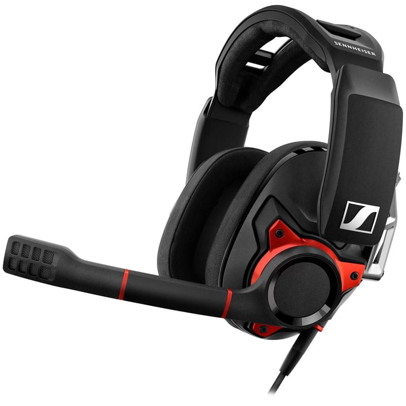 Sennheiser GSP 600, Black/Red (507263) ойын гарнитурасы - фото #0, Technodom.kz