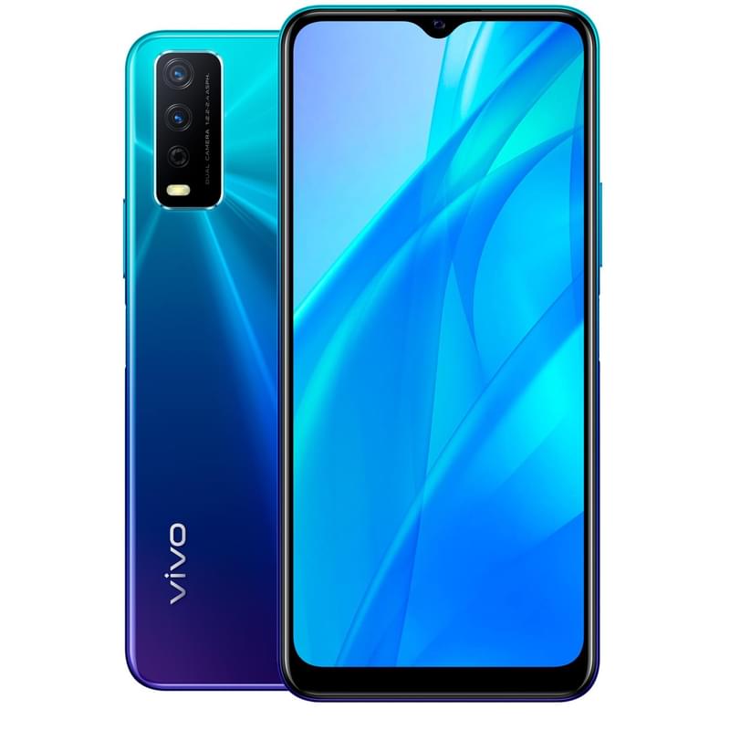 Смартфон Vivo Y12s 3/32GB Nebula Blue - фото #0, Technodom.kz