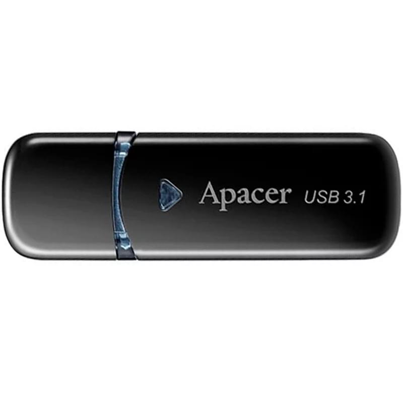 USB Флешка 64GB Apacer AH355 Type-A 3.1 Gen 1 (3.0) Black (AP64GAH355B-1) - фото #0, Technodom.kz