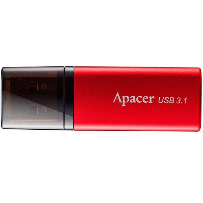 USB-накопитель 32GB Apacer AH25B, 3.1, Red (AP32GAH25BR-1) - фото #0, Technodom.kz