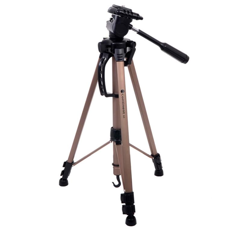 Штатив Tripod Continent A3 Black - фото #0, Technodom.kz