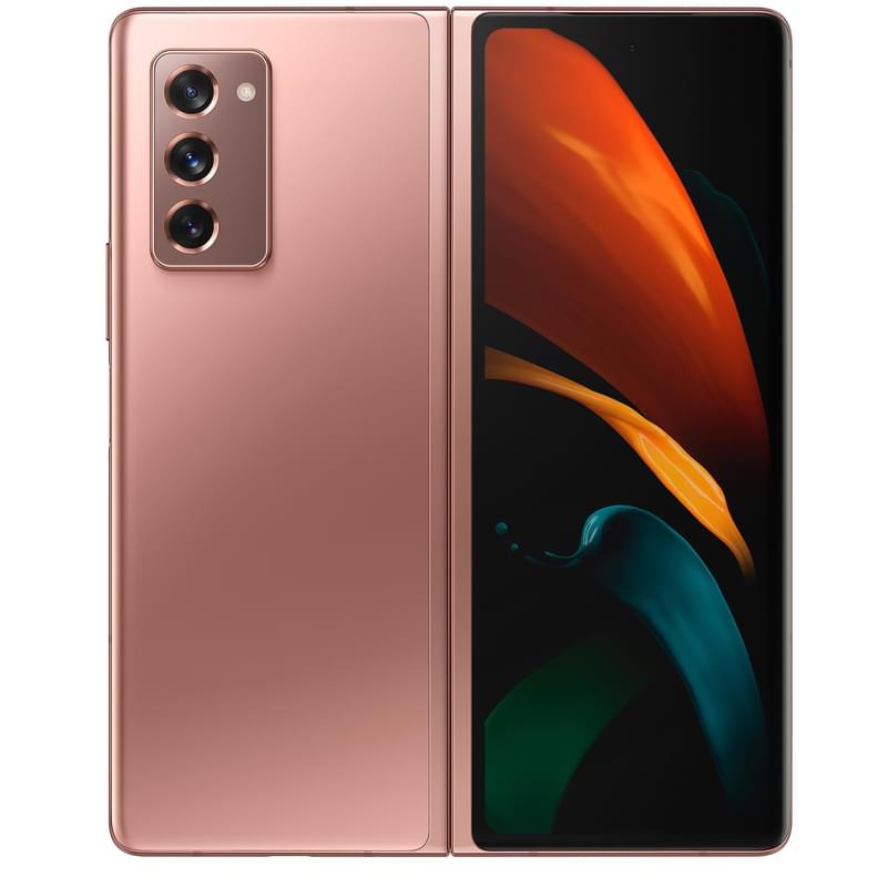 Смартфон Samsung Galaxy Z Fold2 256GB Bronze - фото #2, Technodom.kz