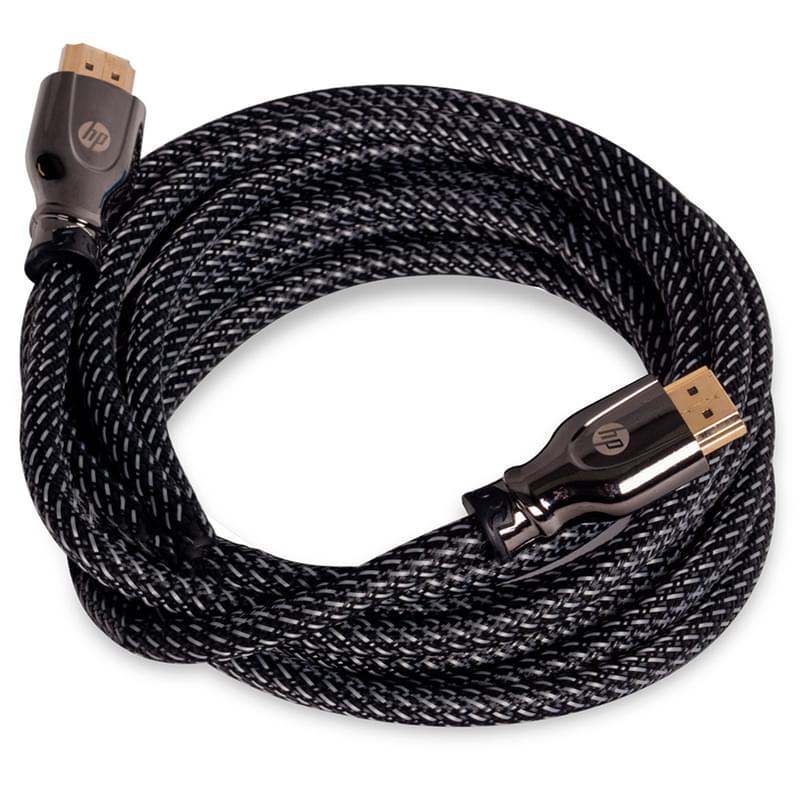 HDMI-HDMI PRO HP кабелі 3m (HP026GBBLK3TW) - фото #1, Technodom.kz