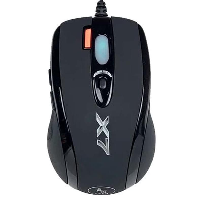 Мышка игровая проводная USB A4tech X7 X-718BK - фото #0, Technodom.kz
