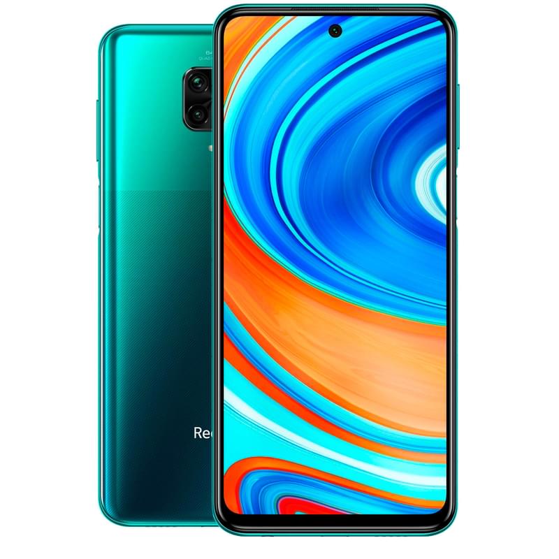Смартфон Xiaomi Redmi Note 9 Pro 128GB Tropical Green - фото #0, Technodom.kz