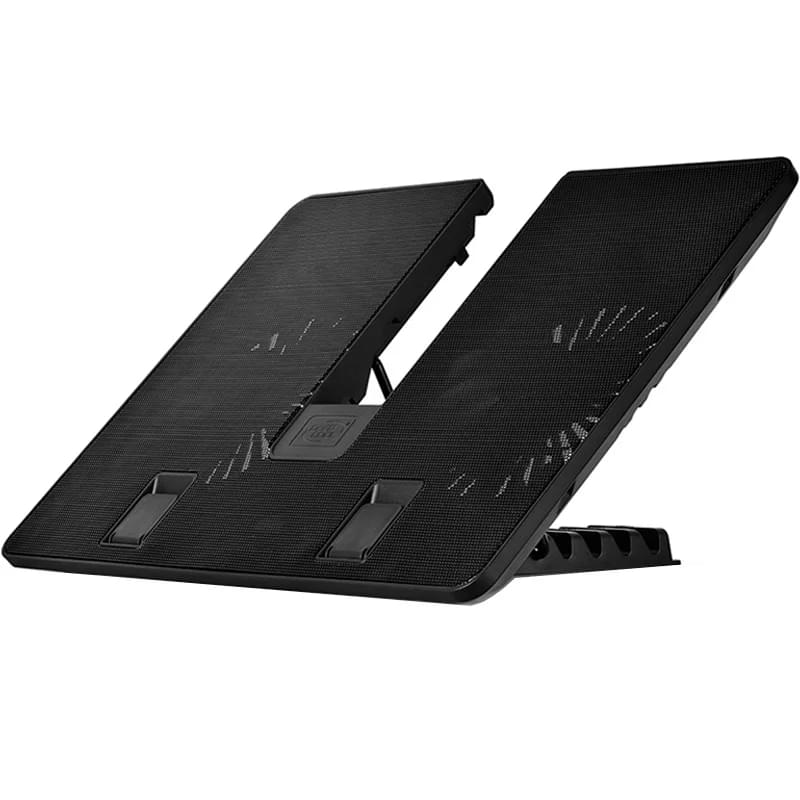 Deepcool U PAL Ноутбукке арналған салқындатқыш тірегі 15,6" дейін, Қара - фото #0, Technodom.kz