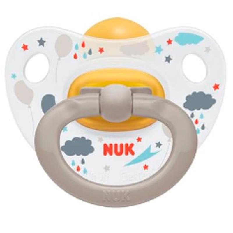Пустышка 0-6 мес латекс Happy Kids  Classik NUK 10726007 - фото #1, Technodom.kz