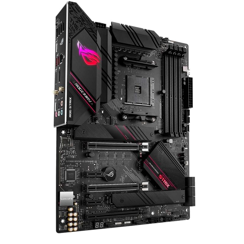 Материнская плата Asus ROG STRIX B550-E GAMING AM4 4DDR4 PCI-E 3x16 2x1 (HDMI+DP) ATX - фото #3, Technodom.kz Материнская плата Asus ROG STRIX B550-E GAMING AM4 4DDR4 PCI-E 3x16 2x1 (HDMI+DP) ATX - фото #3, Technodom.kz