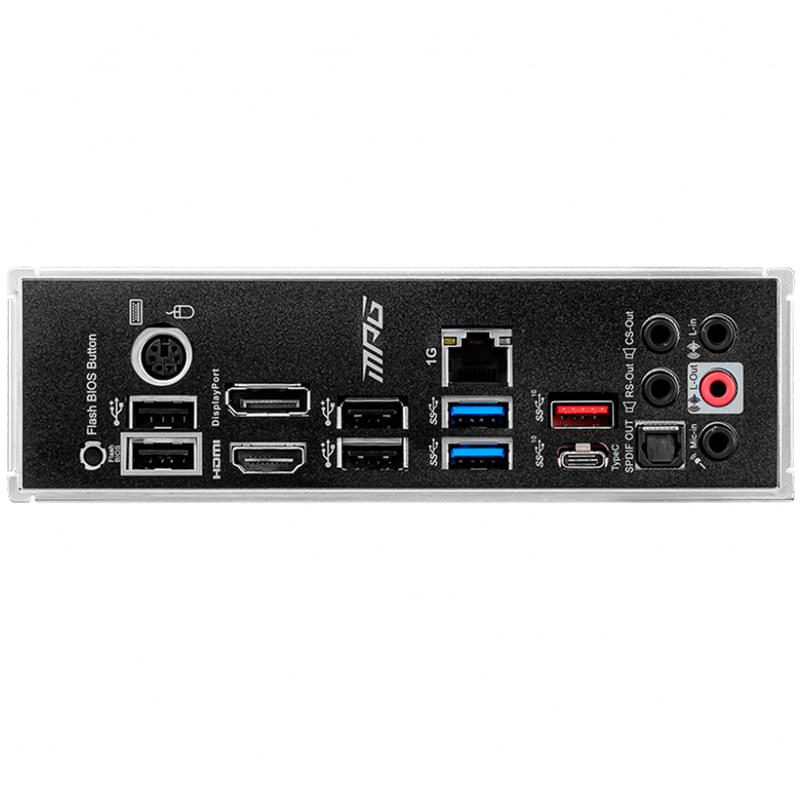Материнская плата MSI MPG B550 GAMING PLUS AM4 4DDR4 PCI-E 2x16 2x1 (HDMI+DP) ATX - фото #3, Technodom.kz