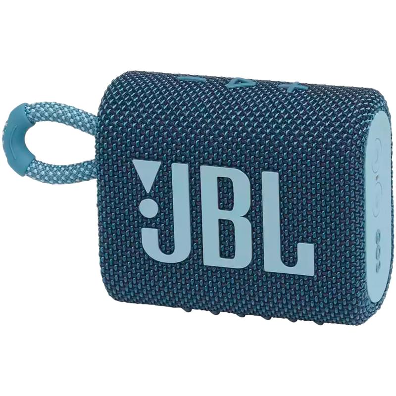 Колонки Bluetooth JBL Go 3, Blue (JBLGO3BLU) - фото #1, Technodom.kz