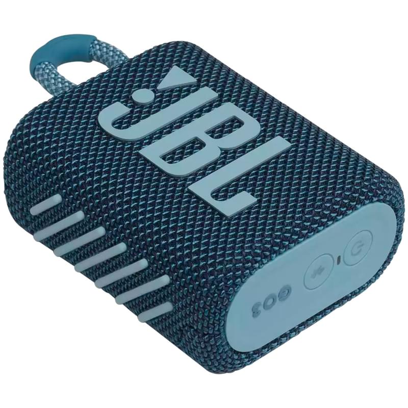 Колонки Bluetooth JBL Go 3, Blue (JBLGO3BLU) - фото #5, Technodom.kz