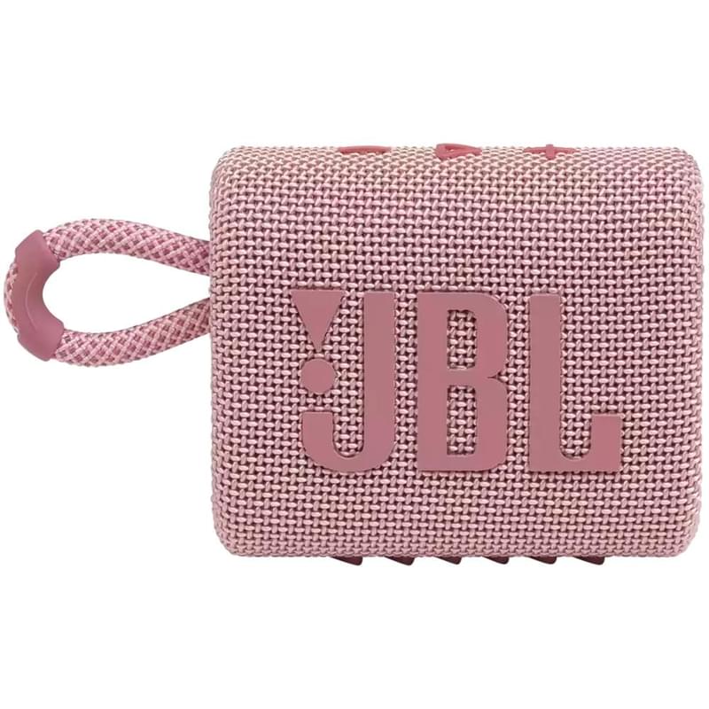 Колонка Bluetooth JBL Go 3, Pink (JBLGO3PINK) - фото #0, Technodom.kz
