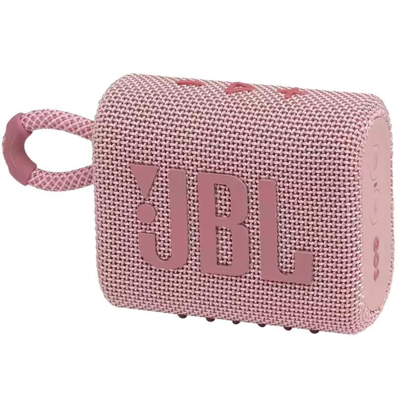 Колонка Bluetooth JBL Go 3, Pink (JBLGO3PINK) - фото #1, Technodom.kz