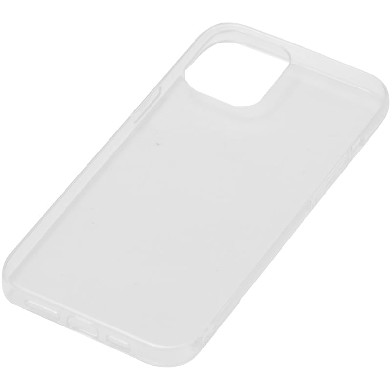 iPhone 12 Pro Max арналған тысқабы, Силикон, Мөлдір (A-Case/Ip12ProMax-SC/12ProMax) - фото #1, Technodom.kz