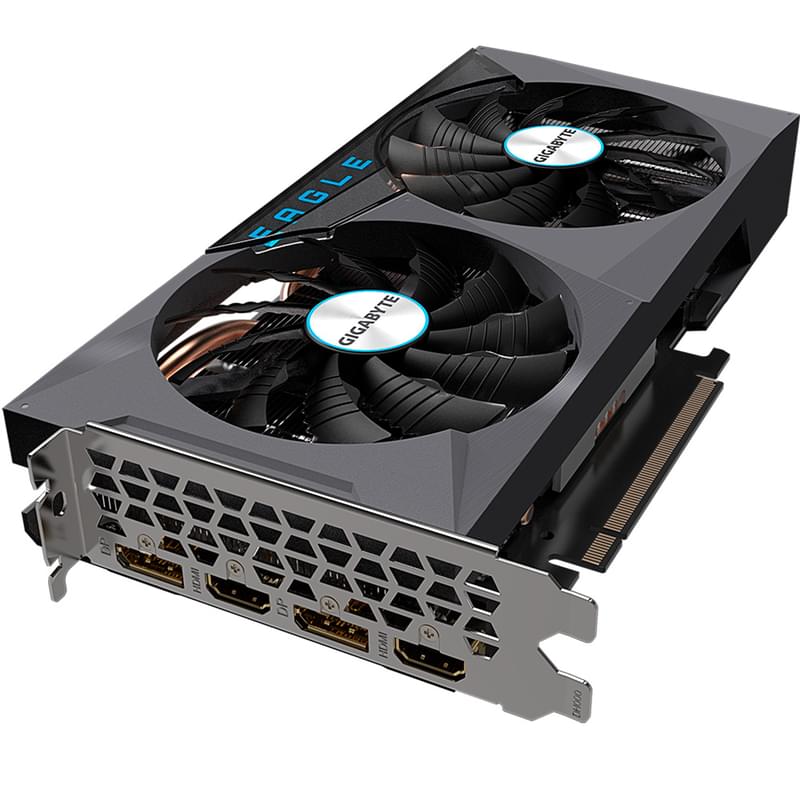 Видеокарта Gigabyte RTX 3060 Ti EAGLE OC 8GB 256bit/G6 (2HDMI+2DP)(GV-N306TEAGLE OC-8GD) - фото #2, Technodom.kz