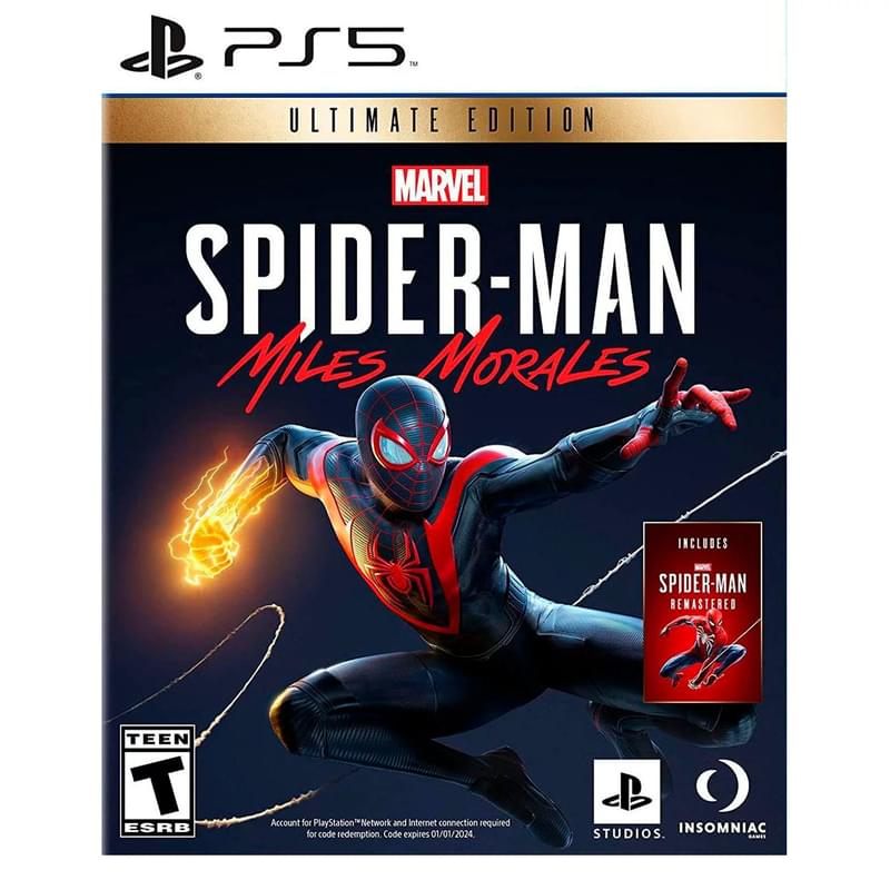 Игра для PS5 Spider-Man Miles Morales Ultimate Edition (2190004584526) - фото #0, Technodom.kz
