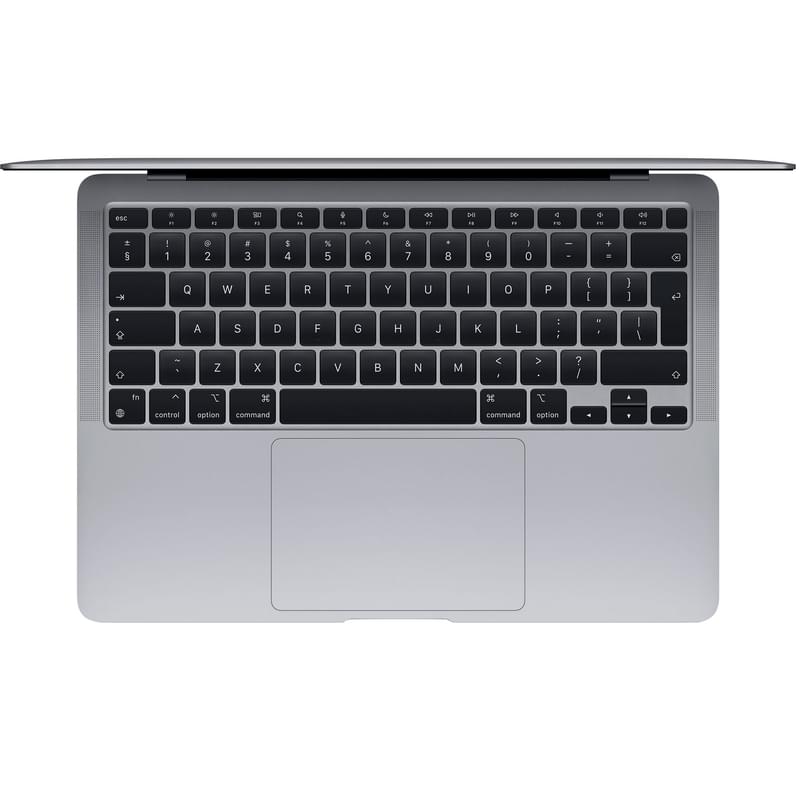 Ноутбук Apple MacBook Air Retina Space Gray M1 / 8ГБ / 256SSD / 13 / Mac OS Big Sur / (MGN63RU/A) - фото #1, Technodom.kz