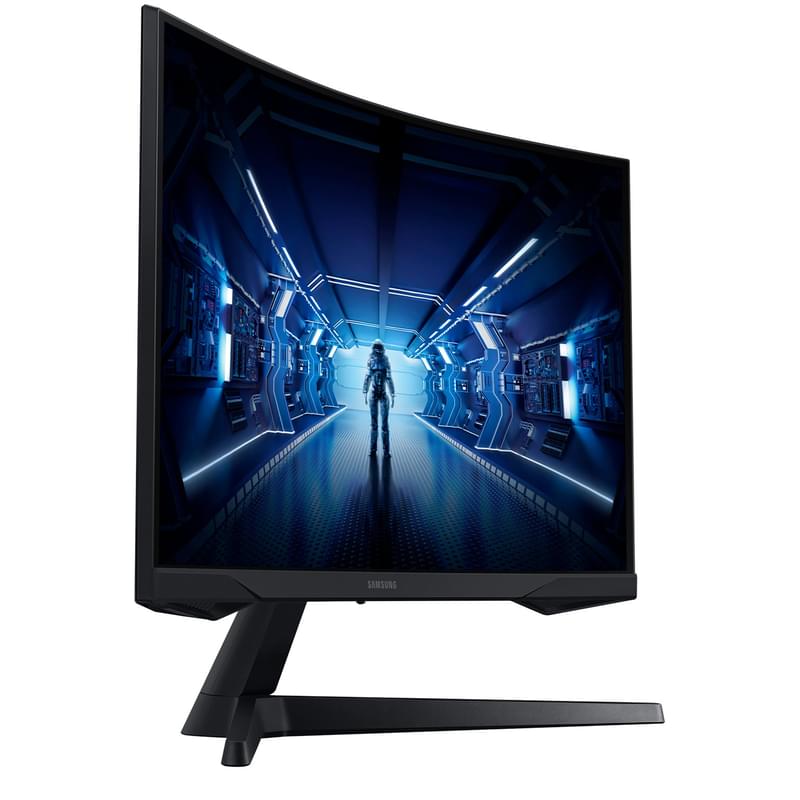 31.5" Samsung LC32G55TQWIXCI Ойын мониторы 2560х1440 16:9 VA 144ГЦ (HDMI+DP) Curved Black - фото #4, Technodom.kz