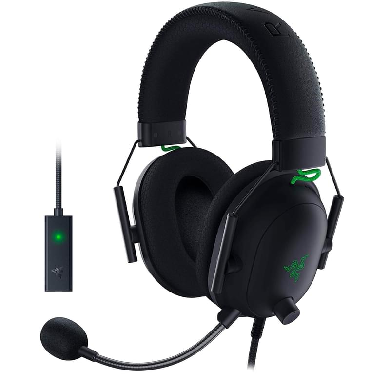 Игровая гарнитура Razer Blackshark V2 + USB Mic Enhancer (RZ04-03230100-R3M1) - фото #0, Technodom.kz