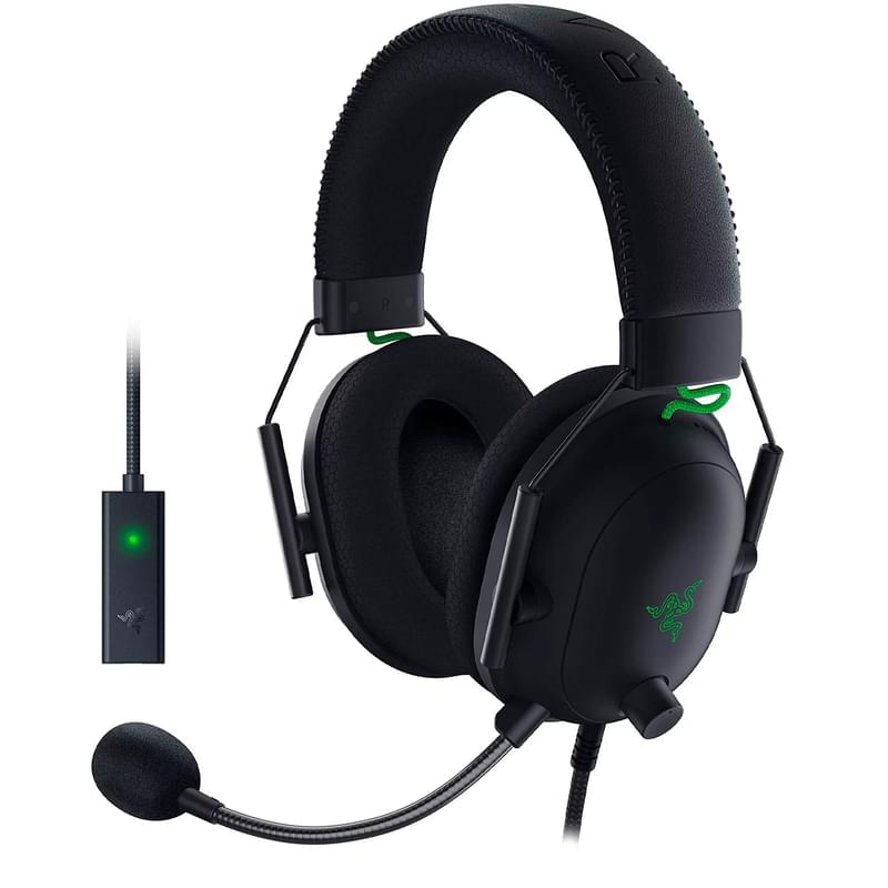 Razer Blackshark V2 + USB Mic Enhancer (RZ04-03230100-R3M1) ойын гарнитурасы - фото #0, Technodom.kz