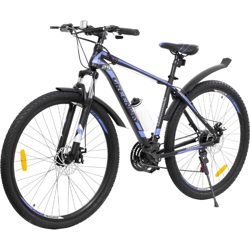 Велосипед Greenway Scorpion, 29" Black/Blue - фото #2, Technodom.kz Велосипед Greenway Scorpion, 29" Black/Blue - фото #2, Technodom.kz